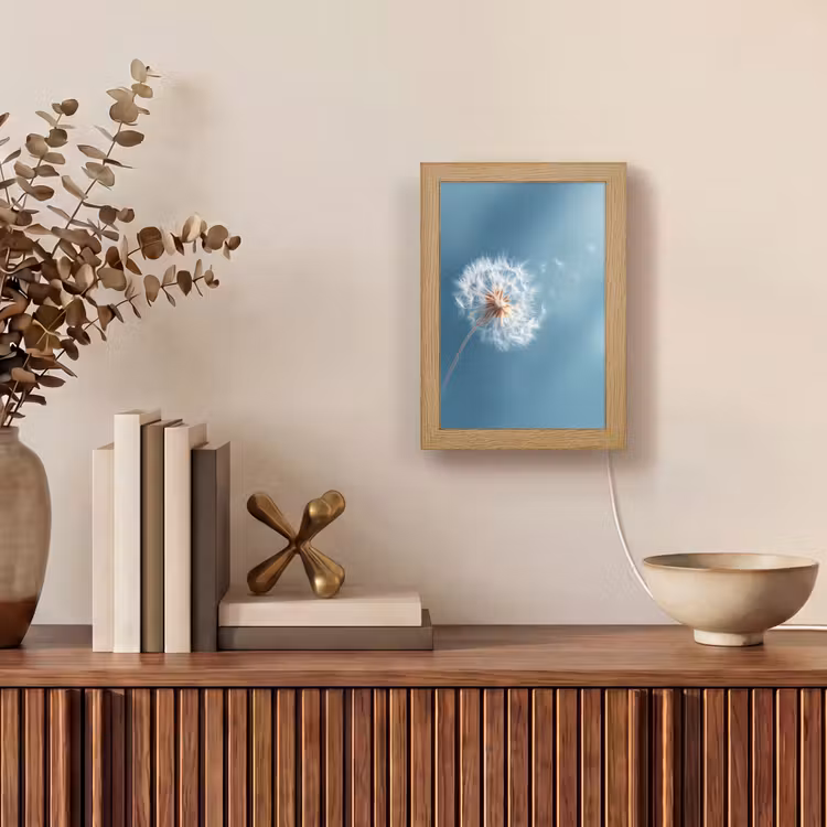 Tischlampe - Löwenzahn - Wind - Blau — 4