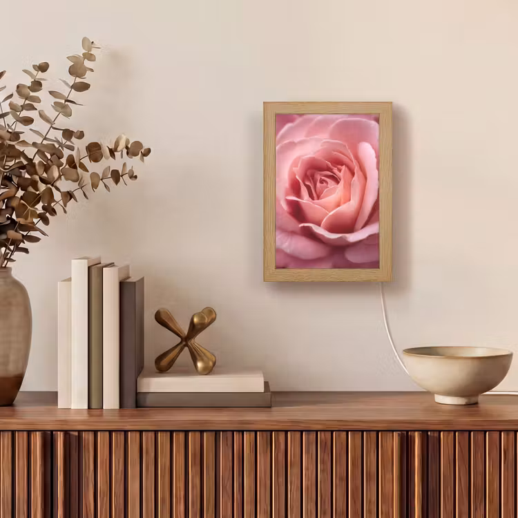 Tischlampe - Rosa - Rose - Romantisch — 4