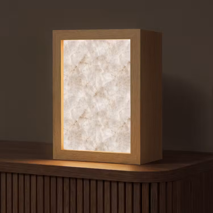 Tischlampe - Marmor - Muster - Klassisch — 1