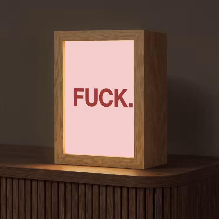 Tischlampe - Statement - Kraftvoll - Rosa — 1