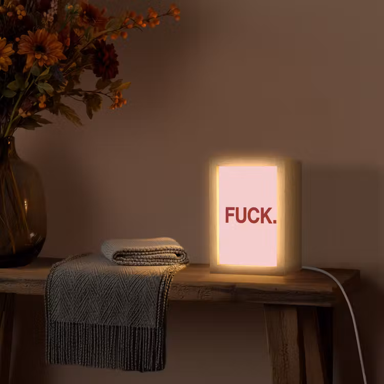 Tischlampe - Statement - Kraftvoll - Rosa — 2