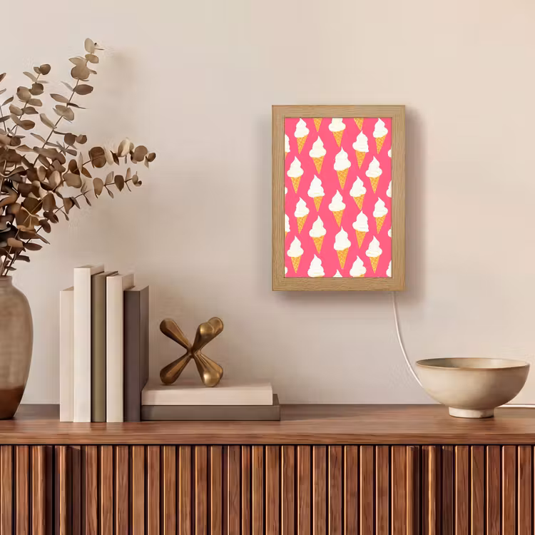 Tischlampe - Softeis - Hornisse - Rosa — 4
