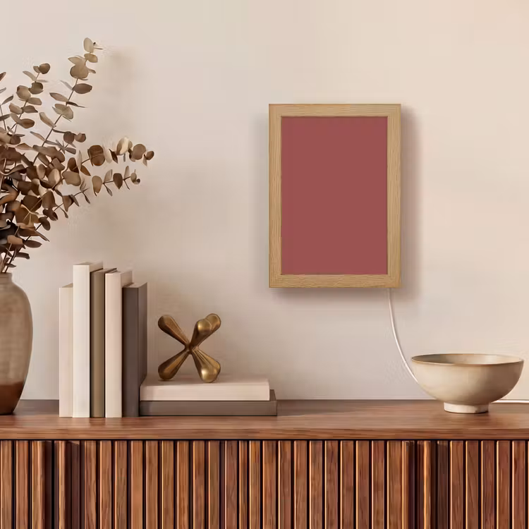 Tischlampe - Scheune – Antik – Rot — 4