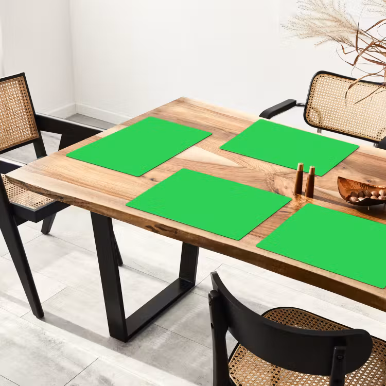 Tischset - 6 Stück - Mint – Grün – Grün — 3