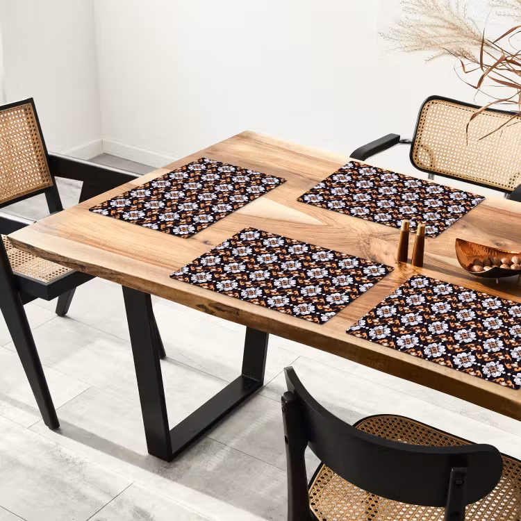 Tischset - 6 Stück - Traditionell - Elementar - Farbenfroh — 3