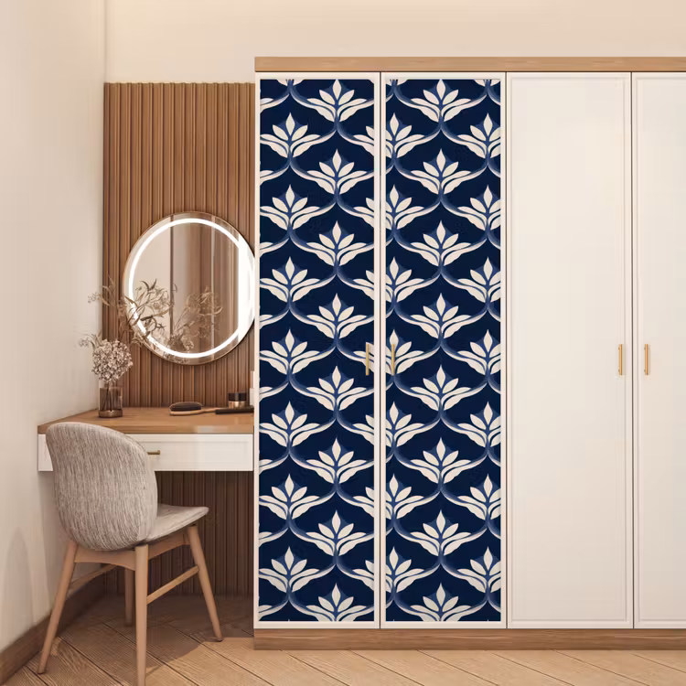 Türtapete - Modern - Design - Blau — 4