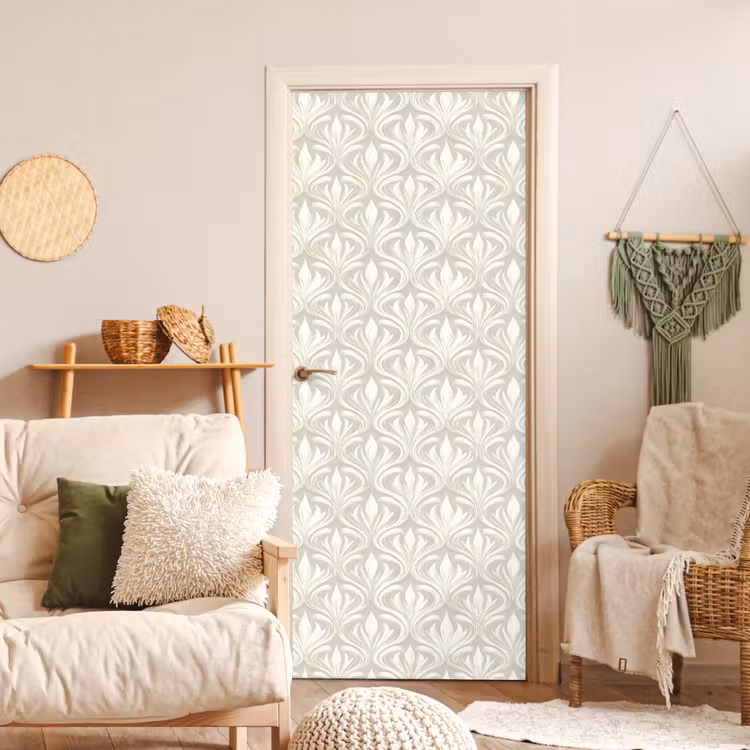 Türtapete - Barock - Muster - Beige — 3