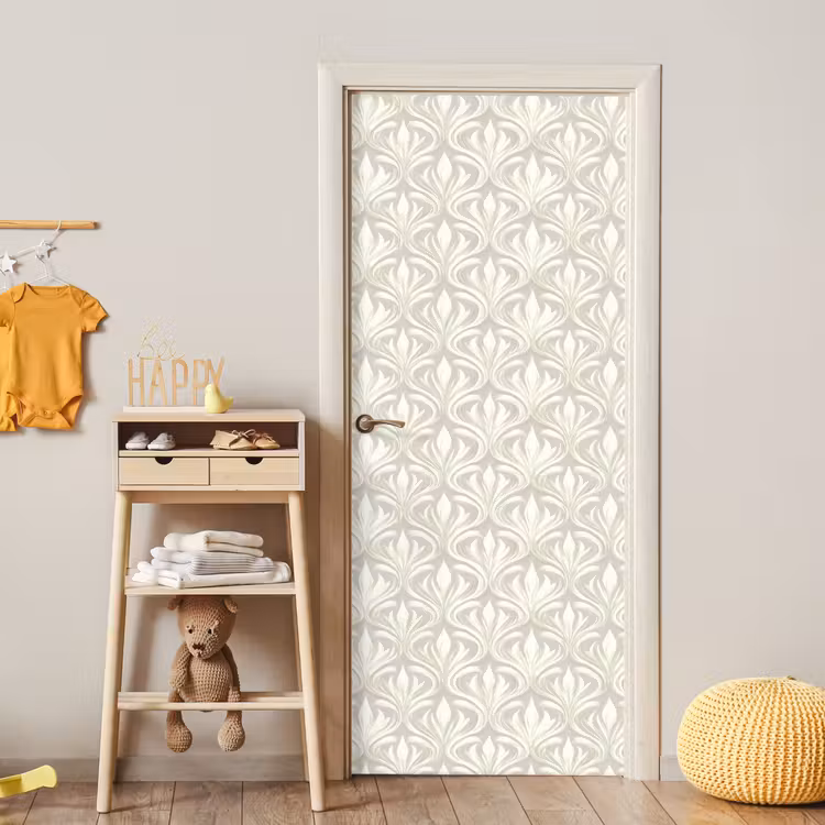 Türtapete - Barock - Muster - Beige — 8