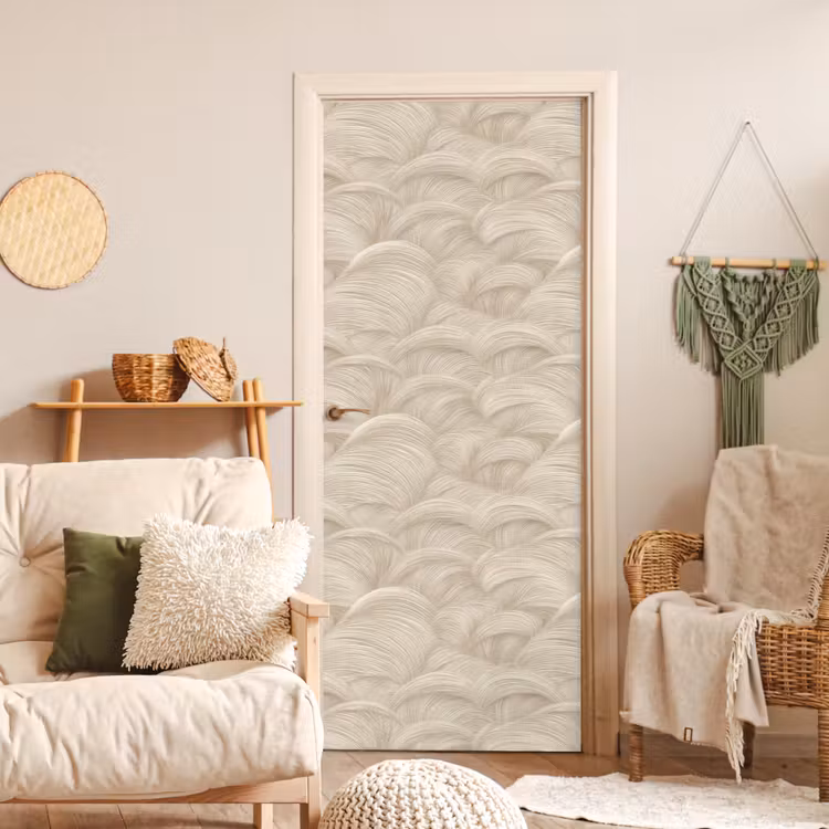 Türtapete - Bögen - Muster - Beige — 3