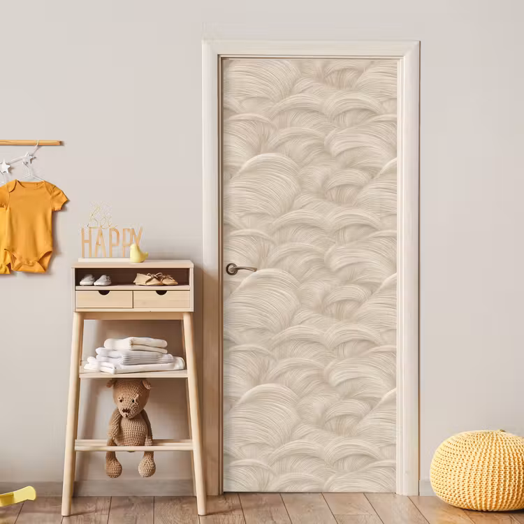 Türtapete - Bögen - Muster - Beige — 8