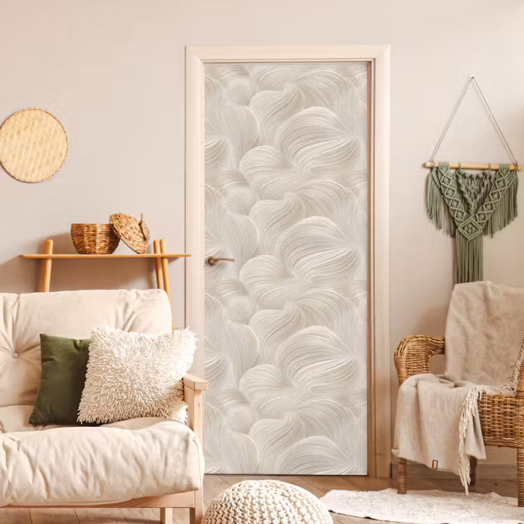 Türtapete - Lines - Ventilator - Beige — 3