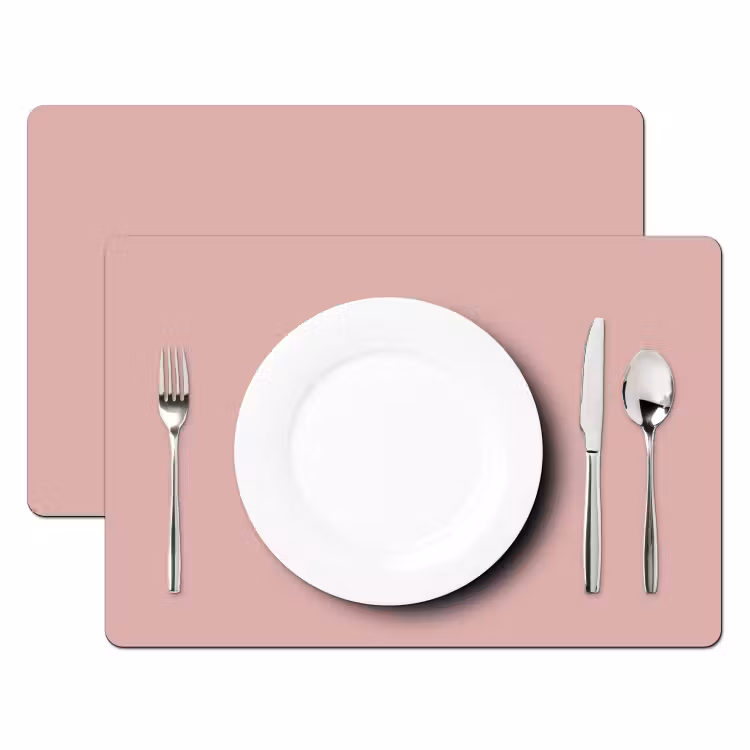 Tischset - 6 Stück - Soft – Blush – Rosa — 2