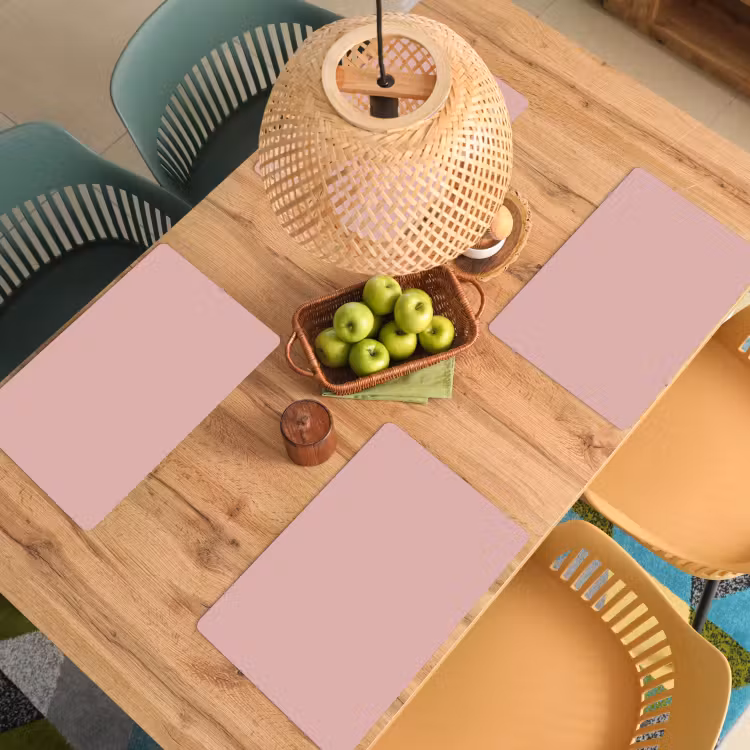 Tischset - 6 Stück - Soft – Blush – Rosa — 4