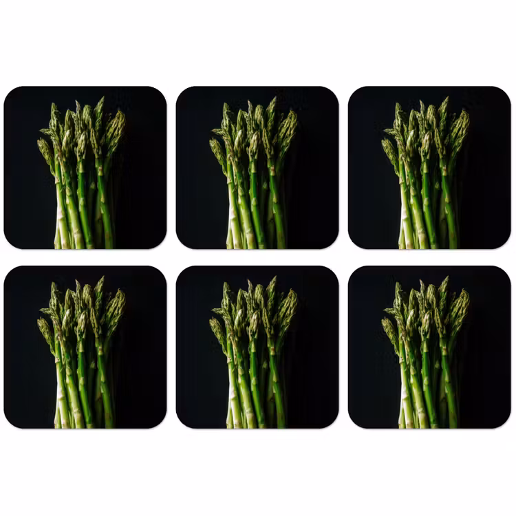 Untersetzer - Spargel - hellgrün — 1