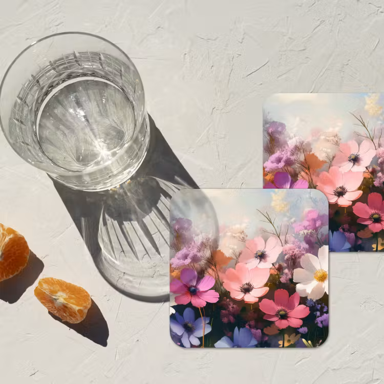 Untersetzer - Blumen - Bunt - Blühend — 2