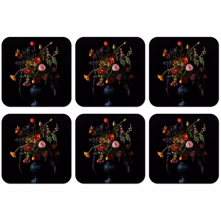 Untersetzer​ - Blumen - Beeren - Klassisch — 1