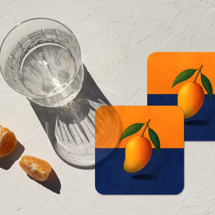 Untersetzer​ - Mango - Prärie - Orange — 2