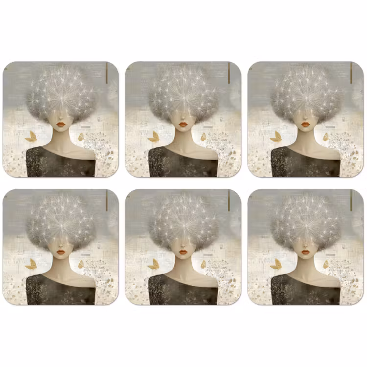 Untersetzer​ - Fluff - Frau - Beige — 1