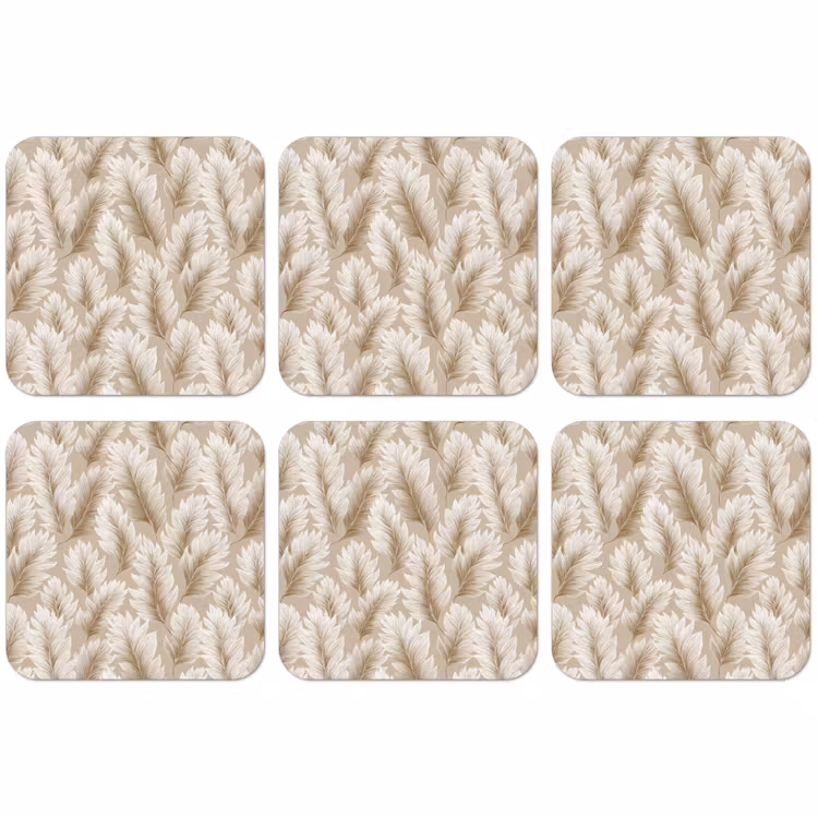 Untersetzer​ - Botanisch - Muster - Beige — 1