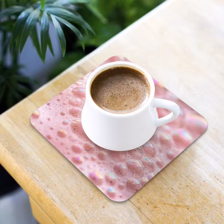 Untersetzer​ - Schaumstoff - Textur - Rosa — 3