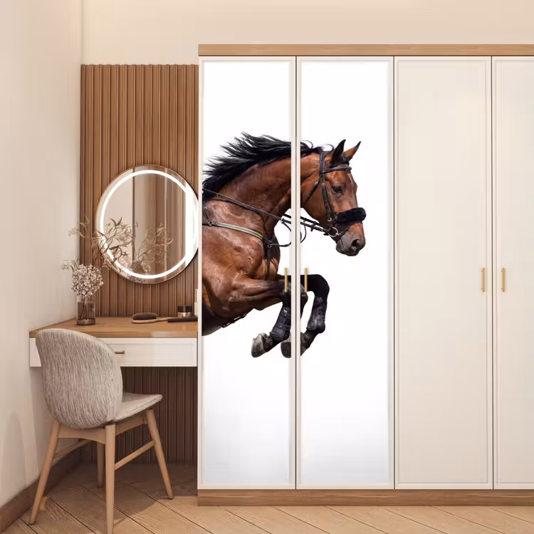 Türtapete - Pferd - Springen - Modern — 4