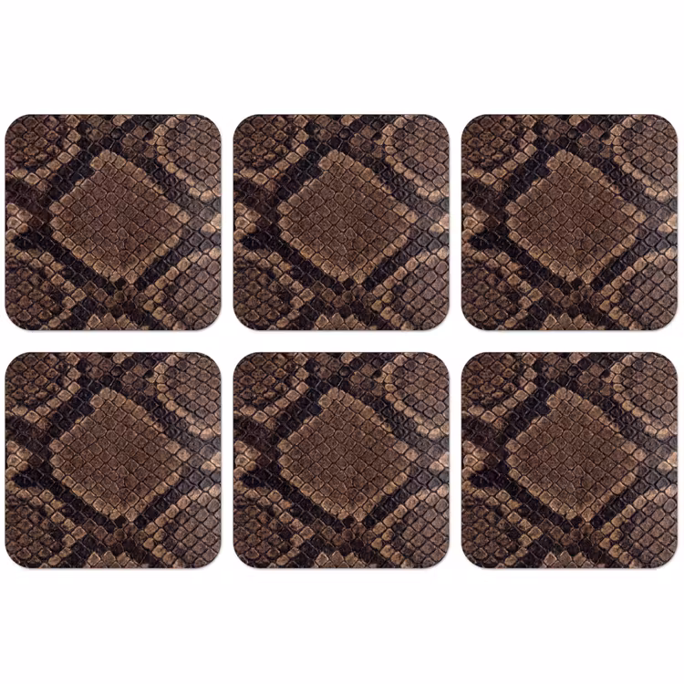 Untersetzer​ - Python - Schuppen - Bronze — 1