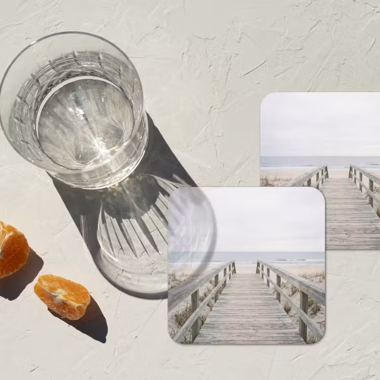 Untersetzer - Dünen - Decking - Meer — 2