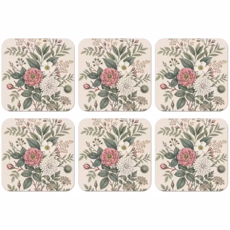 Untersetzer​ - Romantisch - Design - Farbenfroh — 1