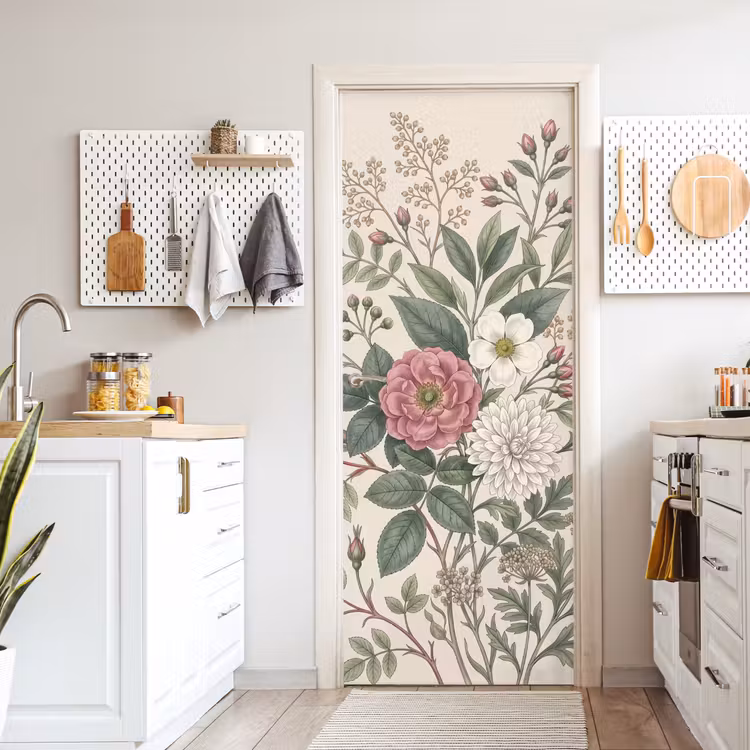 Türtapete - Romantisch - Design - Farbenfroh — 6