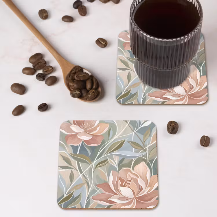 Untersetzer​ - Elegant - Romantisch - Rosa — 4