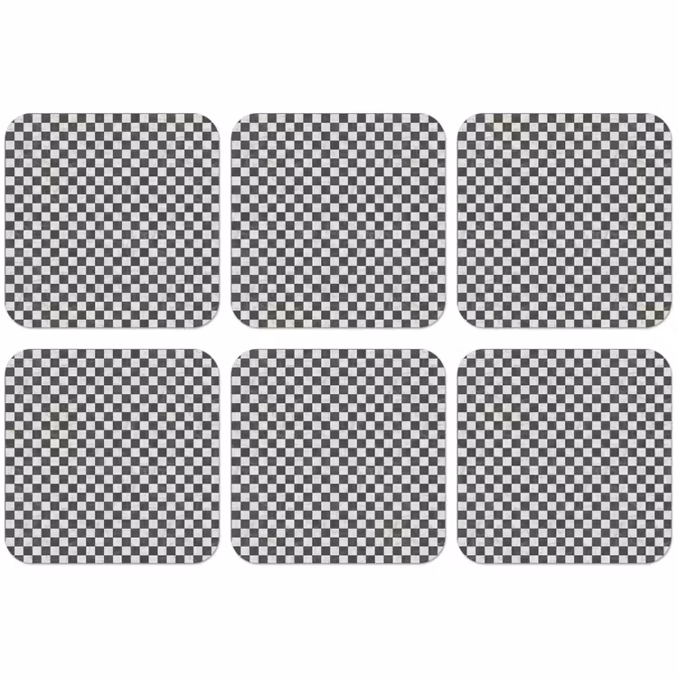 Untersetzer​ - Marmor - Muster - Grau — 1