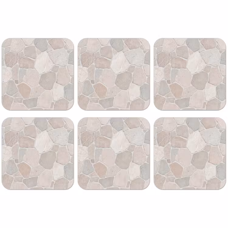 Untersetzer - Stein – Muster – Textur – Beige — 1