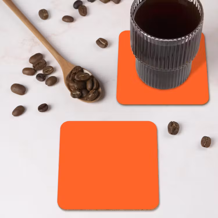 Untersetzer - Lebhaft – Bernstein – Orange — 4