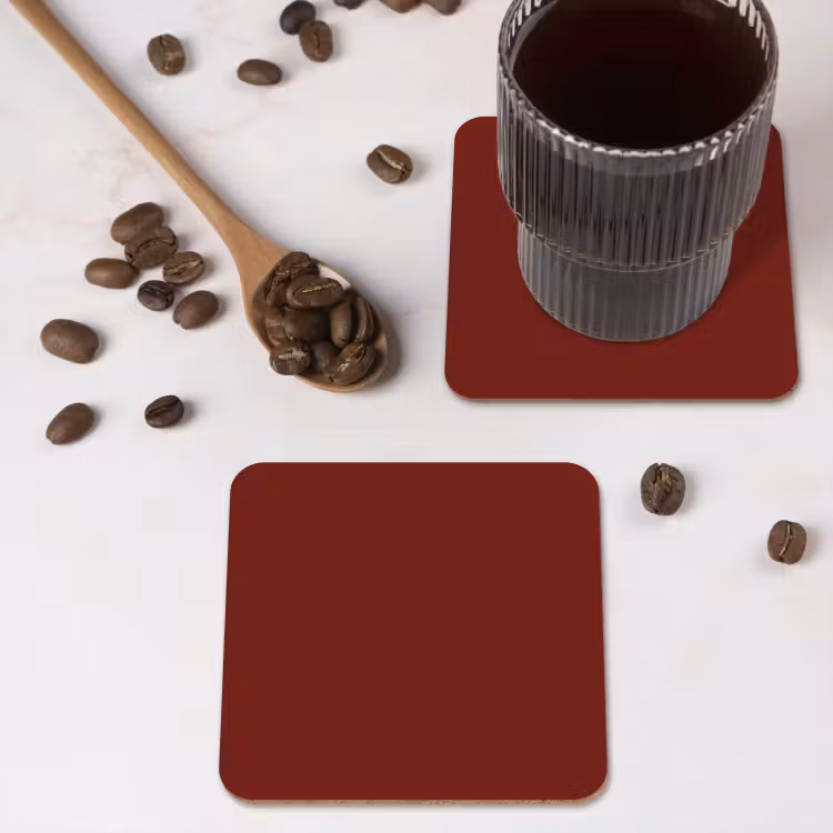 Untersetzer - Rustikal – Terrakotta – Rot — 4
