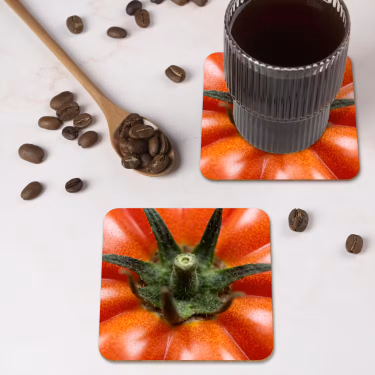 Untersetzer - Essen – Tomate – Rot — 4