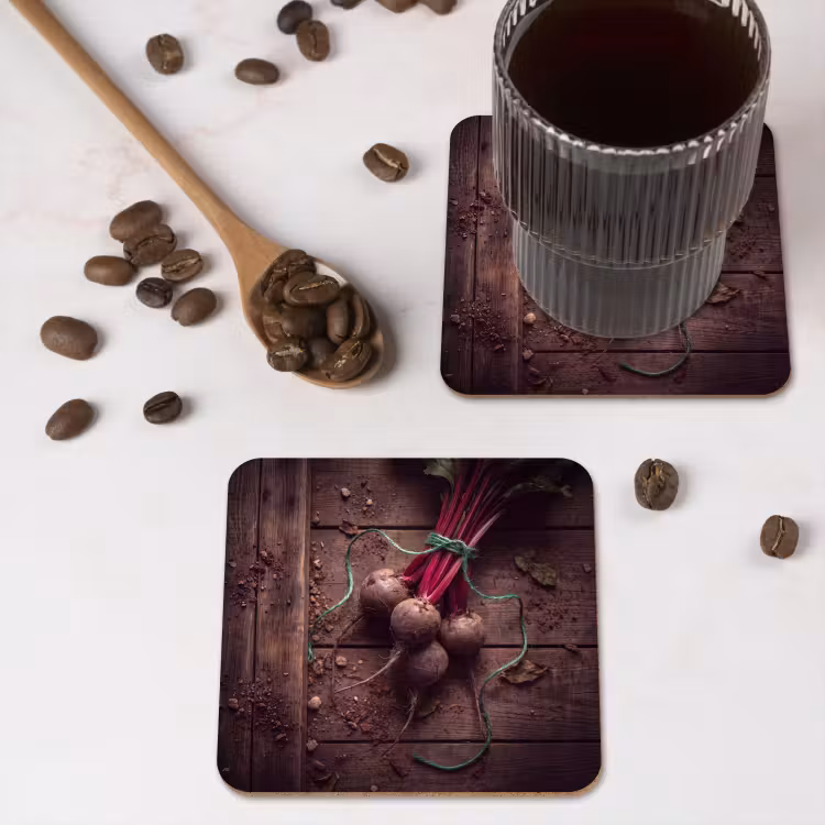 Untersetzer​ - Gemüse – Rote Bete – Rustikal — 4