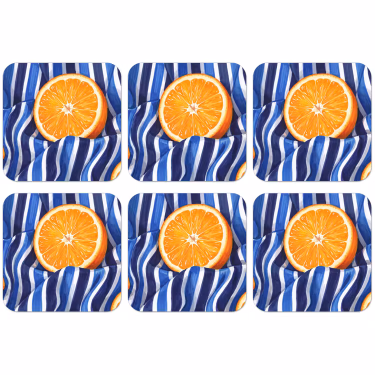 Untersetzer - Essen – Obst – Orange — 1