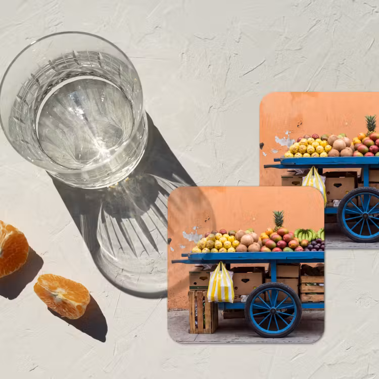 Untersetzer - Obst – Kar – Straße — 2