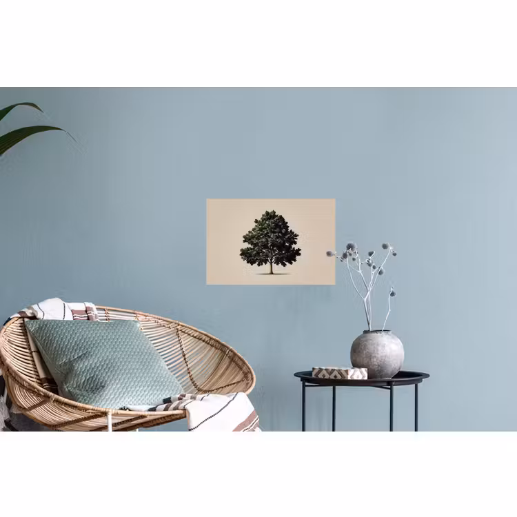 Wandtattoo – Eichenbaum - Schatten - Glatt — 4