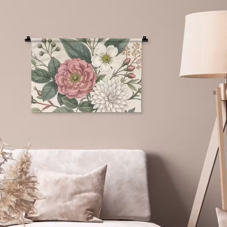 Wandtuch - Romantisch - Design - Farbenfroh — 2