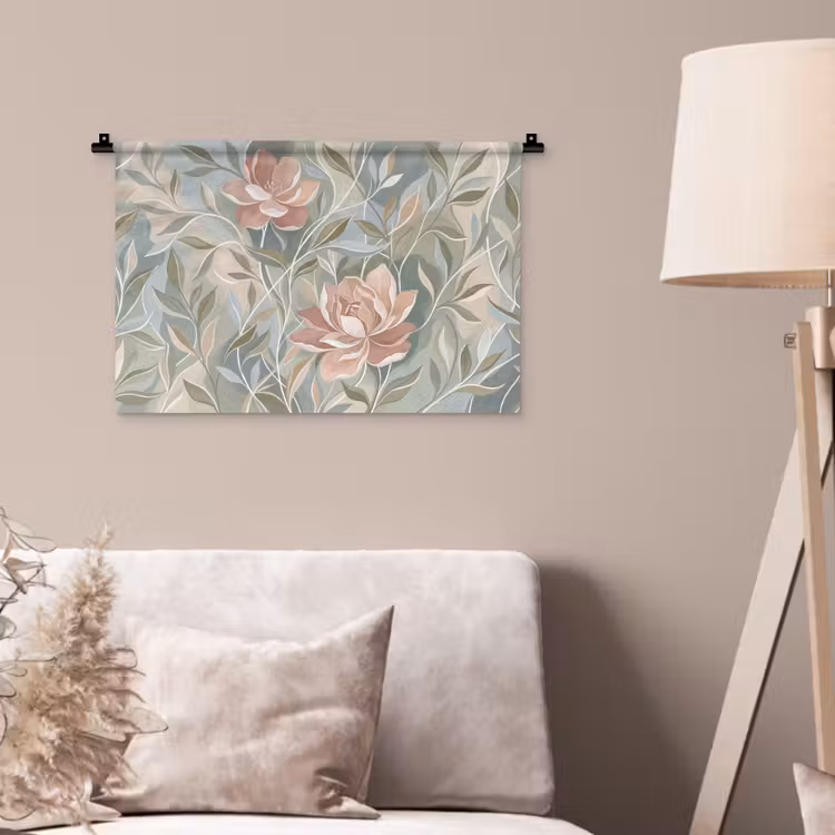 Wandtuch - Elegant - Romantisch - Rosa — 2