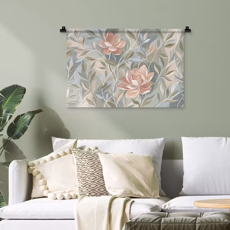 Wandtuch - Elegant - Romantisch - Rosa — 4