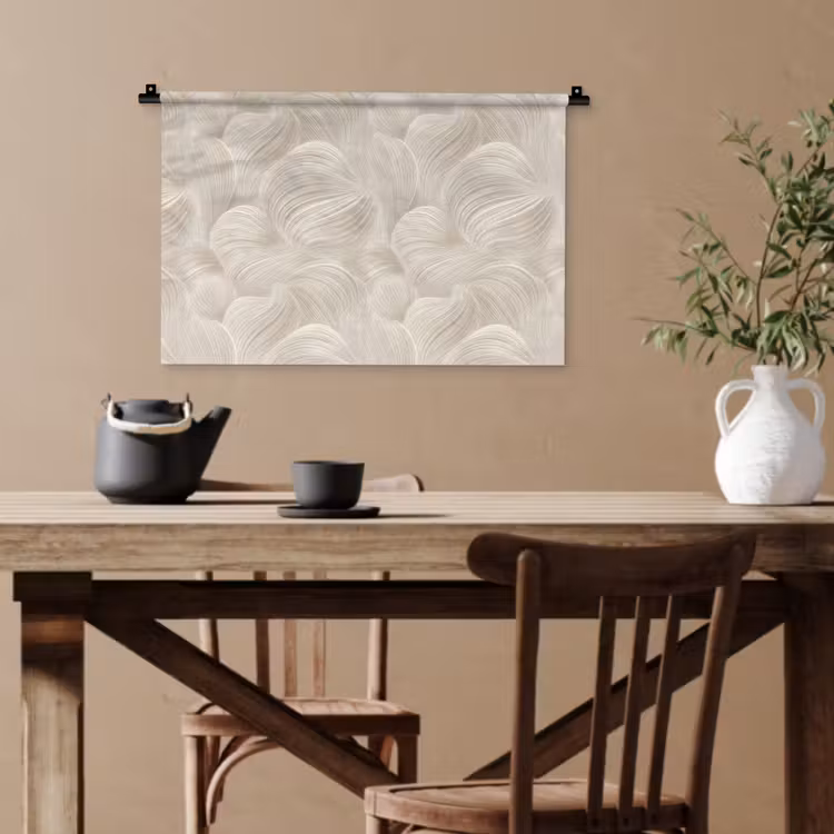 Wandtuch - Lines - Ventilator - Beige — 3