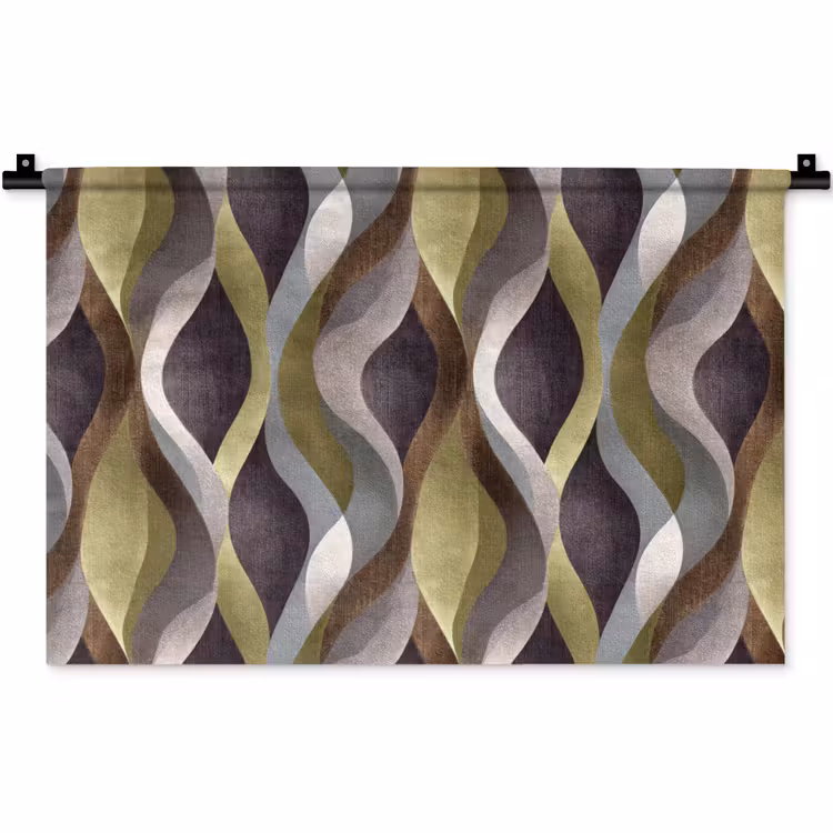 Wandtuch - Retro - Orbits - Bunt — 1