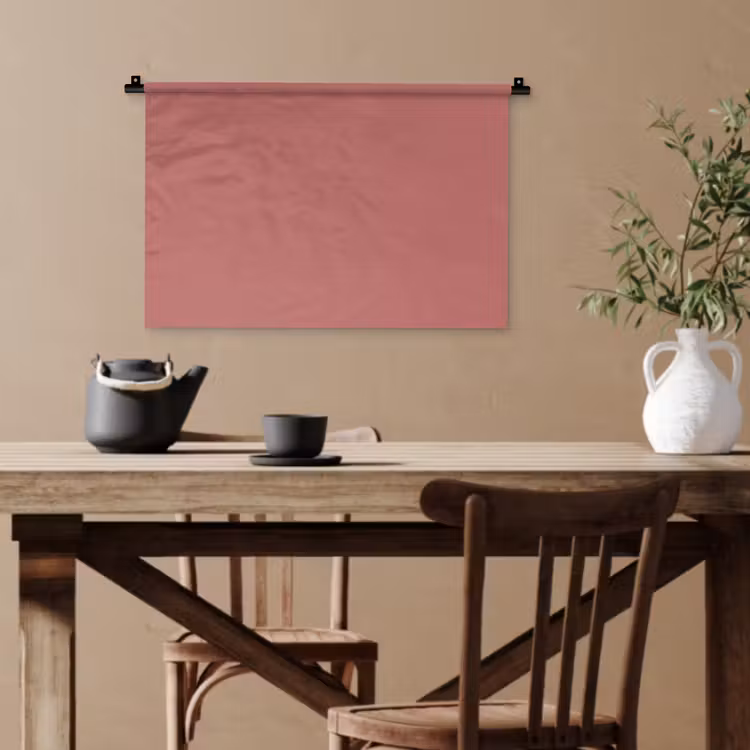 Wandtuch - Ancient – Rose – Rosa — 3