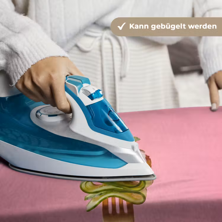 Wandtuch - Essen – Gabel – Rosa — 9