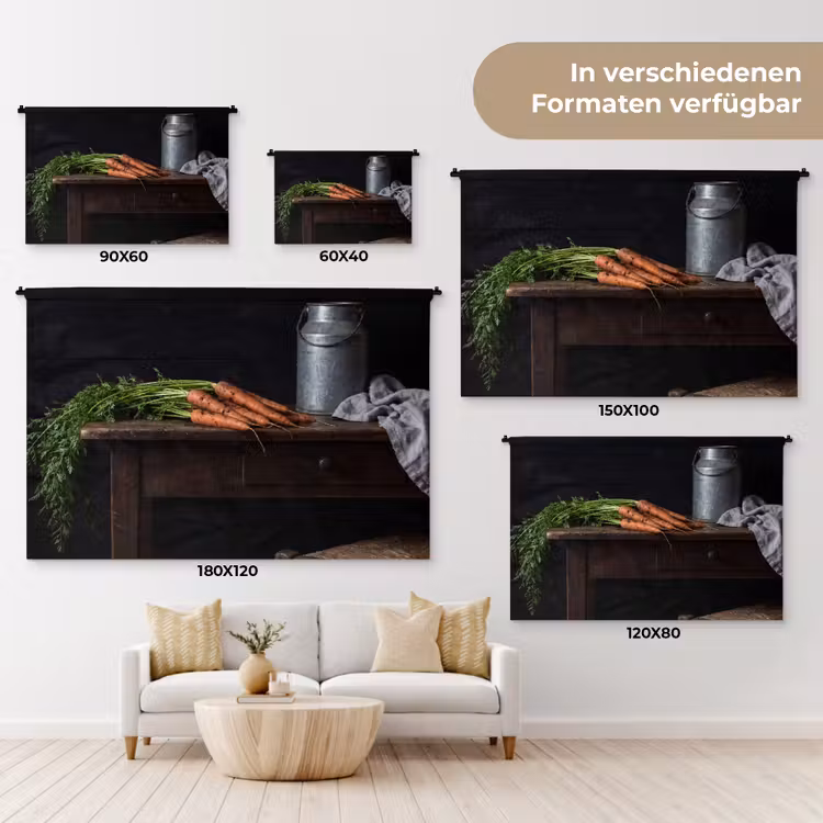 Wandtuch - Gemüse – Rustikal – Stillleben — 7