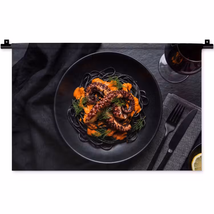 Wandtuch - Essen – Octopus – Modern — 1