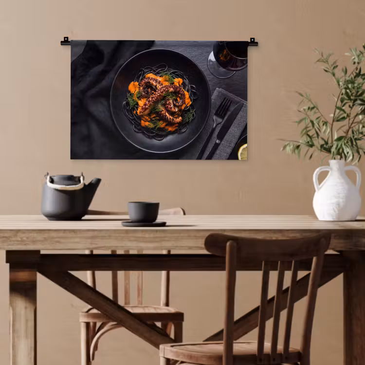 Wandtuch - Essen – Octopus – Modern — 3