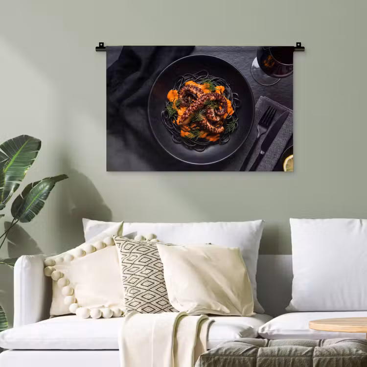 Wandtuch - Essen – Octopus – Modern — 4